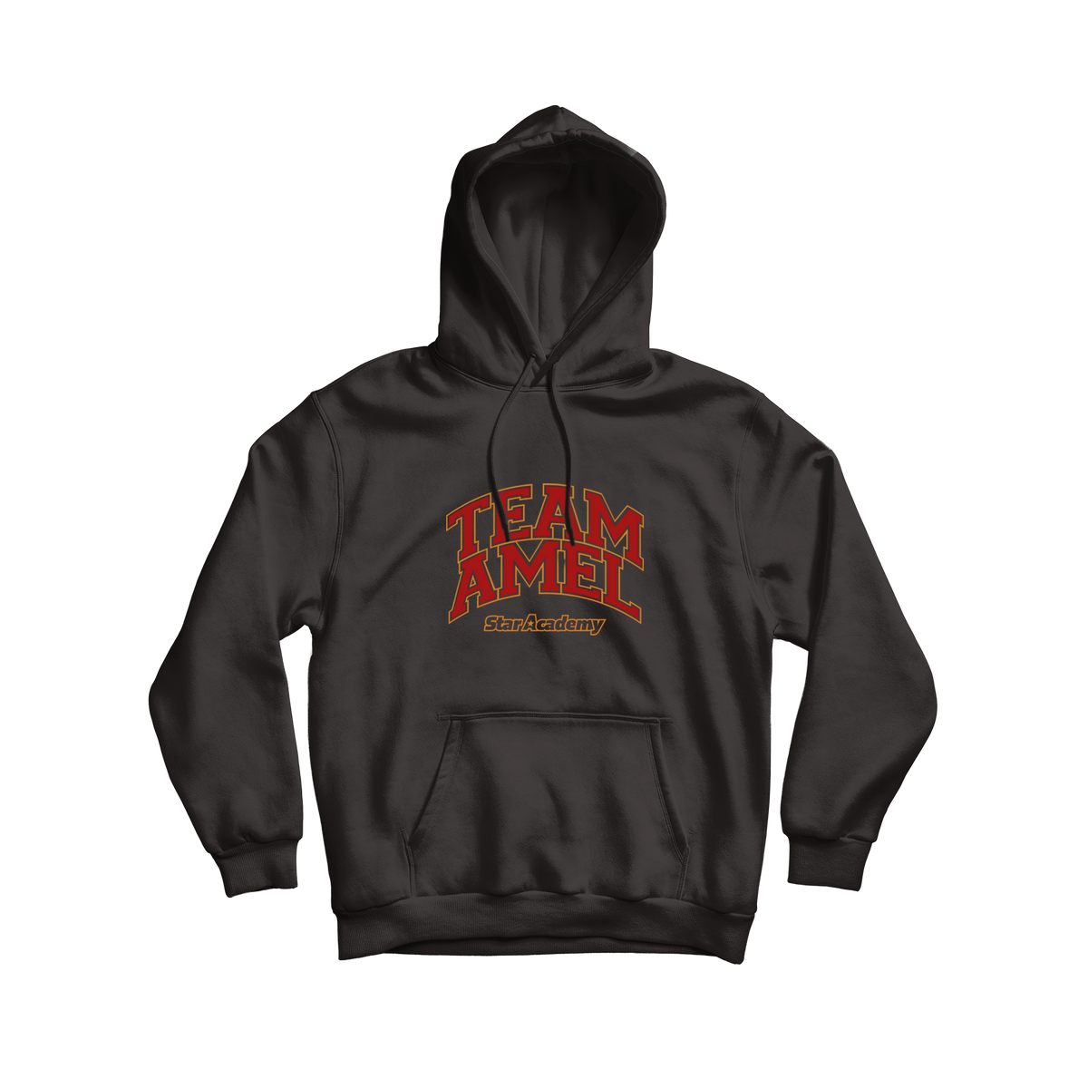 Hoodie Team "AMEL" - Noir
