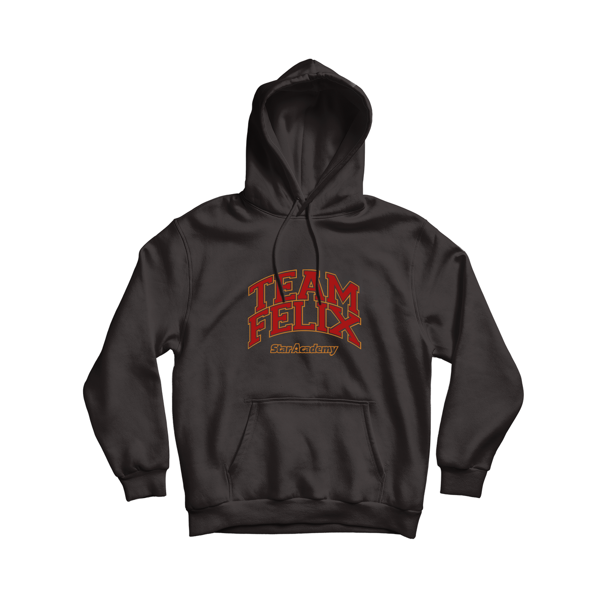 Hoodie Team "FELIX" - Noir