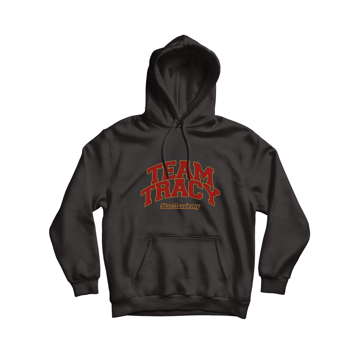 Hoodie Team "TRACY" - Noir