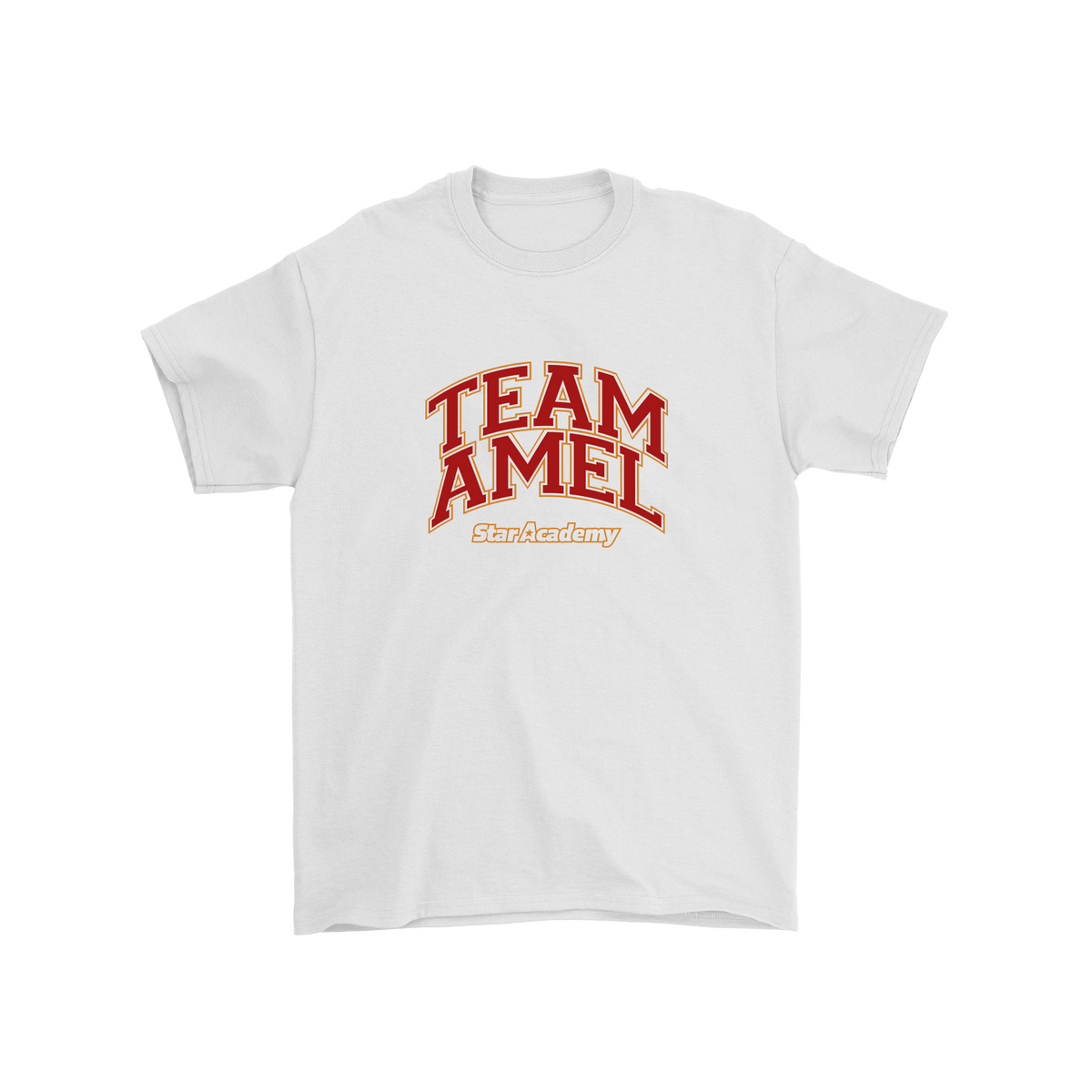 T-shirt Team "AMEL" - Blanc