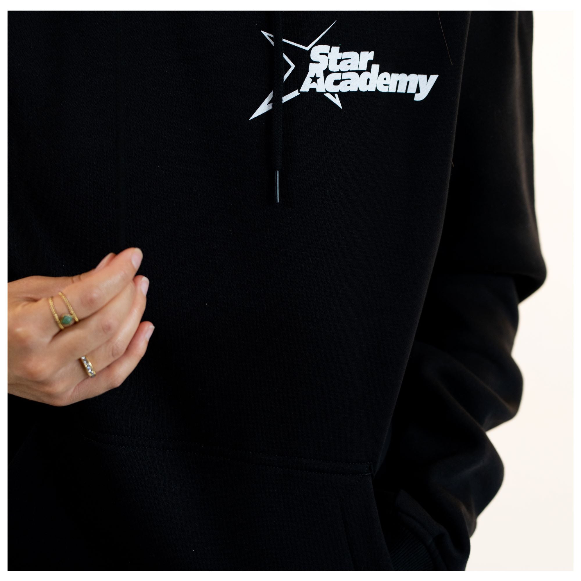 star academy hoodie sweat à capuche noire blanche violet boutique officielle gris violet rose noir starac couleur stracademylaboutique