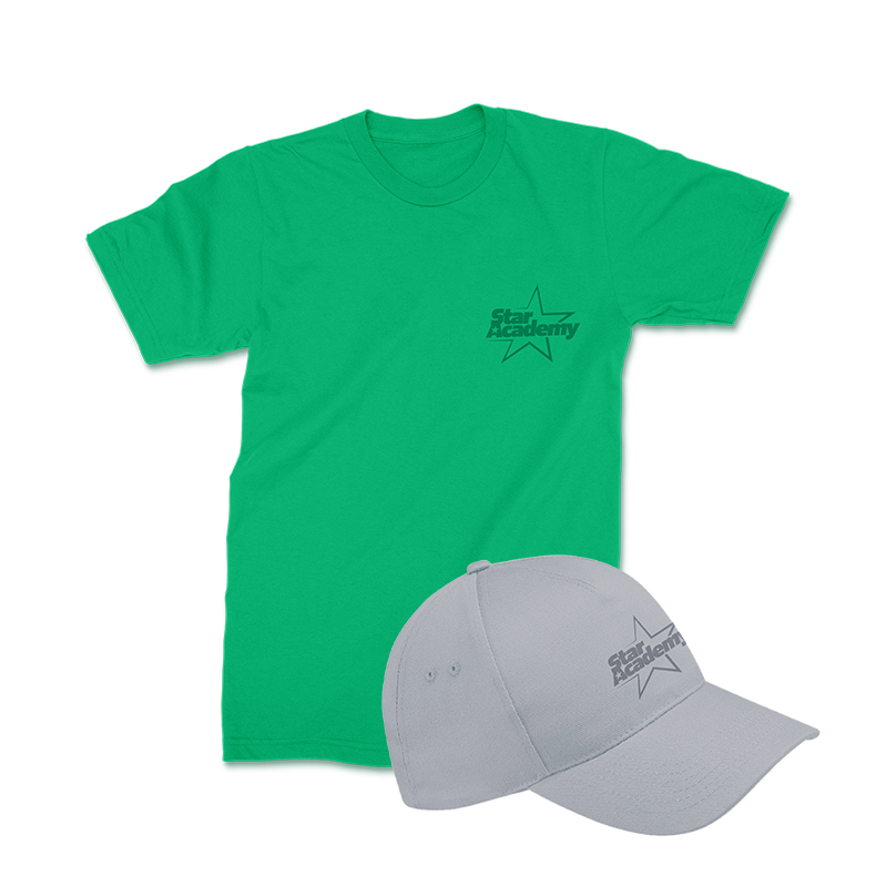 T-SHIRT + CASQUETTE