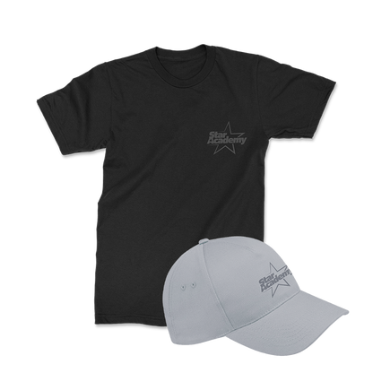 T-SHIRT + CASQUETTE