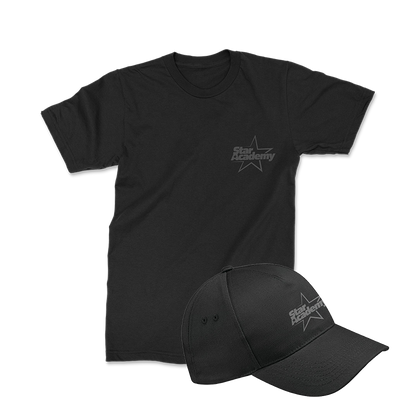 T-SHIRT + CASQUETTE