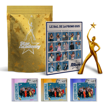 Voulez-Vous Star Academy Album Promo 2025 CD Pack Collector Figurine Starman Yearbook Tournée Superpack Major de promo