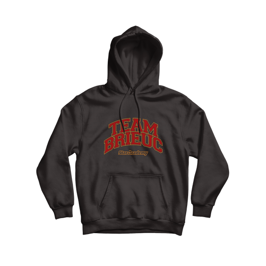 Hoodie Team "BRIEUC" - Noir