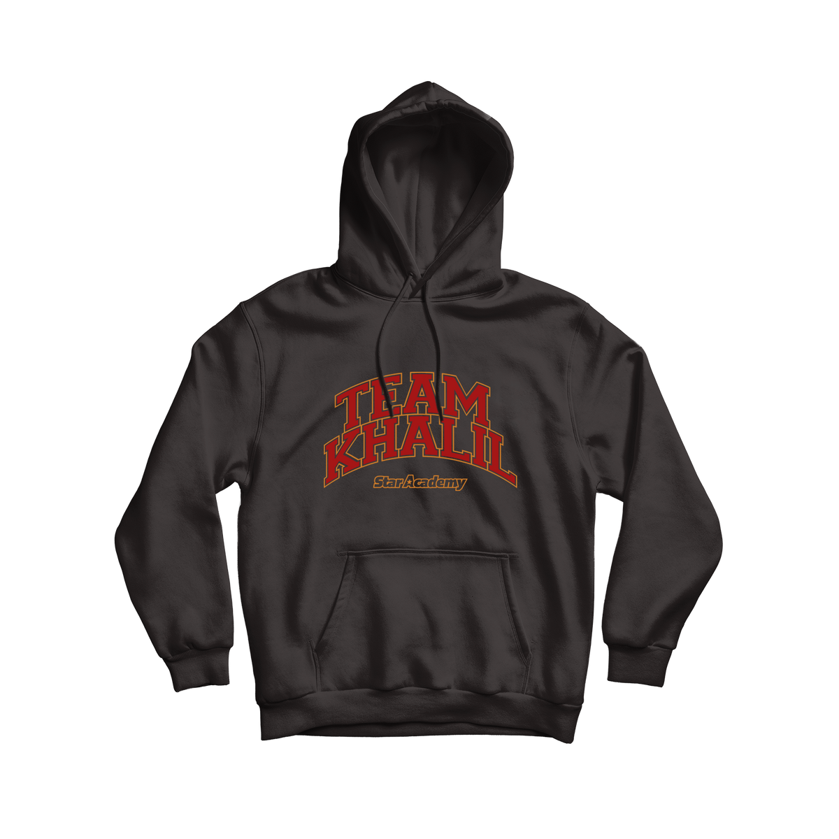 Hoodie Team "KHALIL" - Noir