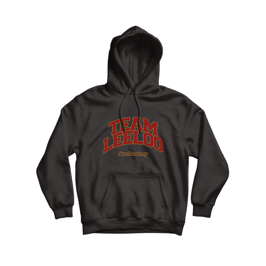 Hoodie Team "LEELOO" - Noir