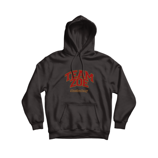 Hoodie Team "ZOE" - Noir