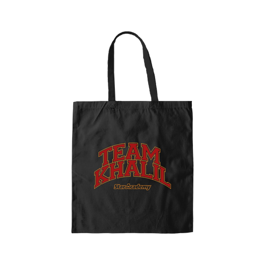 Totebag Team "KHALIL" - Noir