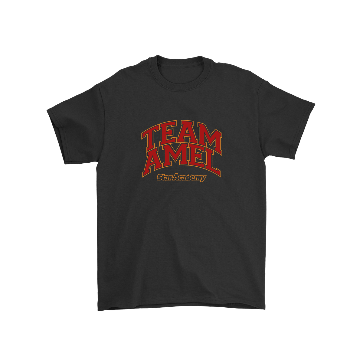 T-shirt Team "AMEL" - Noir