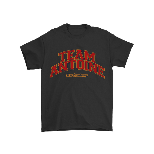 T-shirt Team "ANTOINE" - Noir