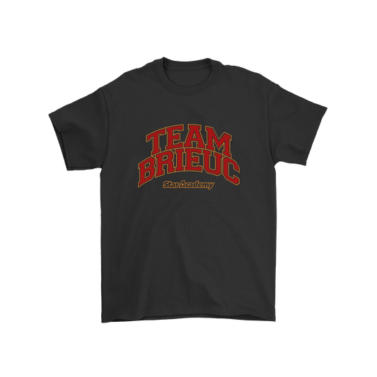 T-shirt Team "BRIEUC" - Noir