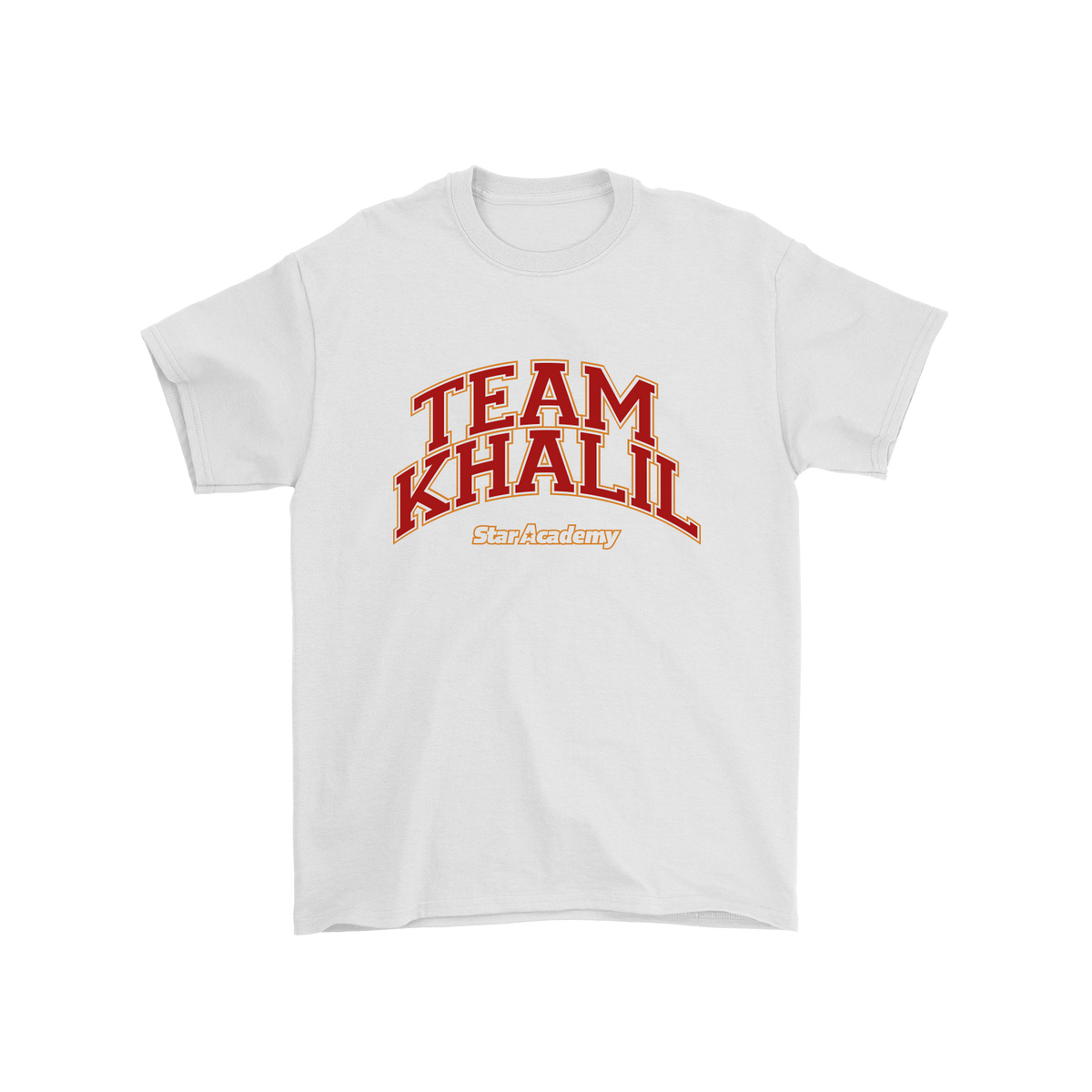 T-shirt Team "KHALIL" - Blanc